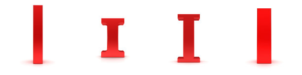 我的字母红色符号字母大写字母集合3d渲染字符类型字体图形插图孤立在白色背景高分辨率打印和商业演示图片下载