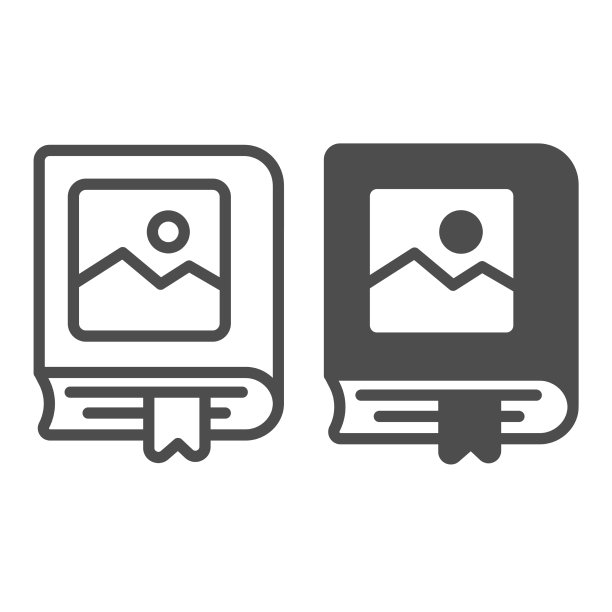 书与风景图片和丝带书签图片下载