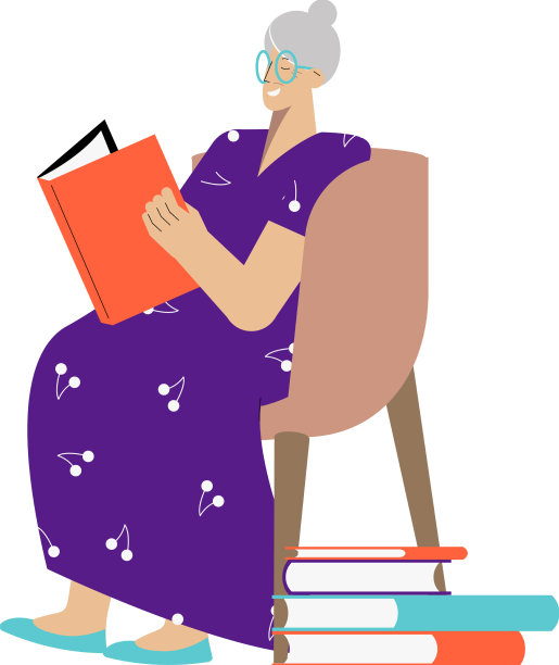 读书的女人图片下载