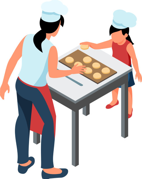 烹饪等距图片下载
