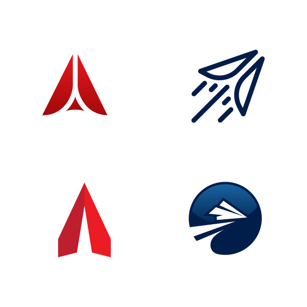 纸飞机图标设计图片下载