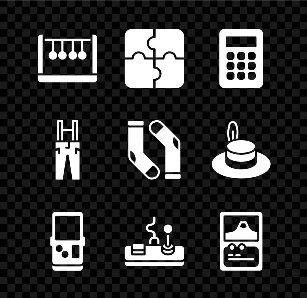 设置摆式拼图，计算器方块图片下载