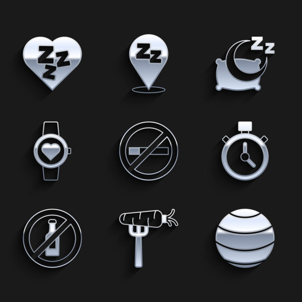 将禁止吸烟的胡萝卜放在餐叉健身球上图片下载