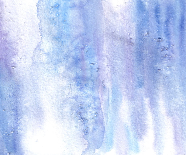 手绘水彩冬季彩色抽象背景。图片下载