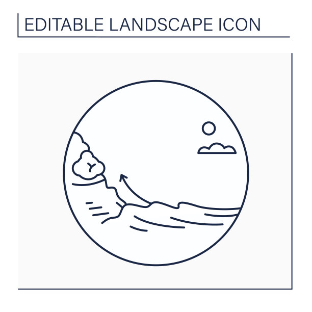 灌木丛行图标图片下载