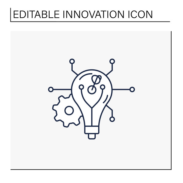 技术创新线图标图片下载