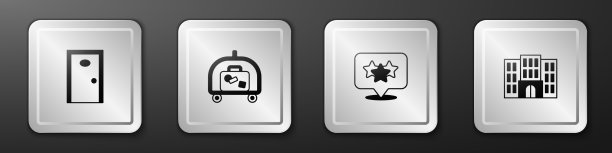 集酒店门行李车星级和星级评定图片下载