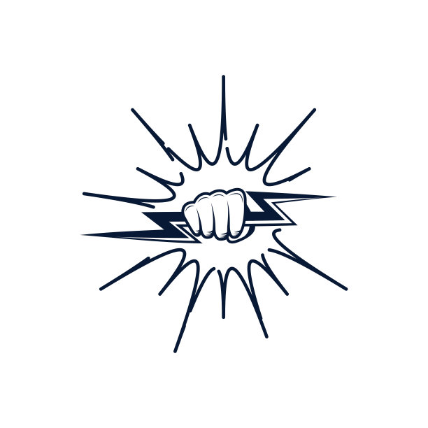 手强模板矢量图标图片下载