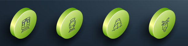 设置等距线火车和有轨电车巡航图片下载