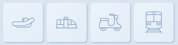 设有线、筏、船、踏板车、电车和铁路图片下载