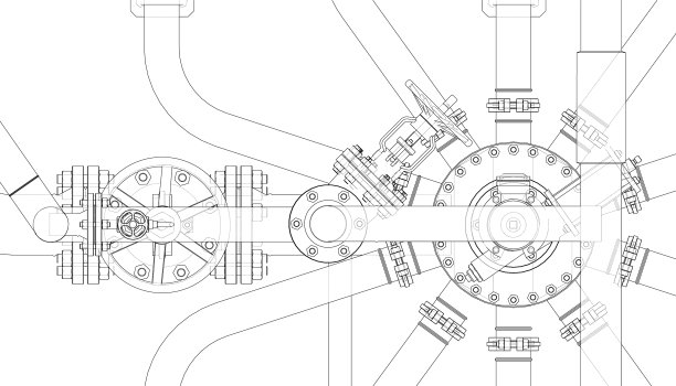 阀门等工业设备图片下载