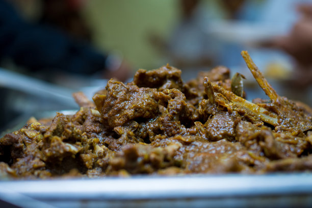 羊肉卡沙Mangsho高分辨率库存图像特写视图照片图片下载