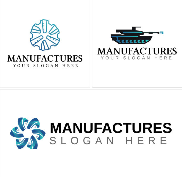 工业制造商与涡轮圆形和图片下载