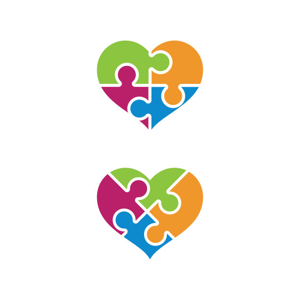 拼图矢量插图设计图片下载