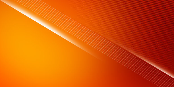 封面、横幅、海报、广告牌的橙色背景和抽象线条图片下载