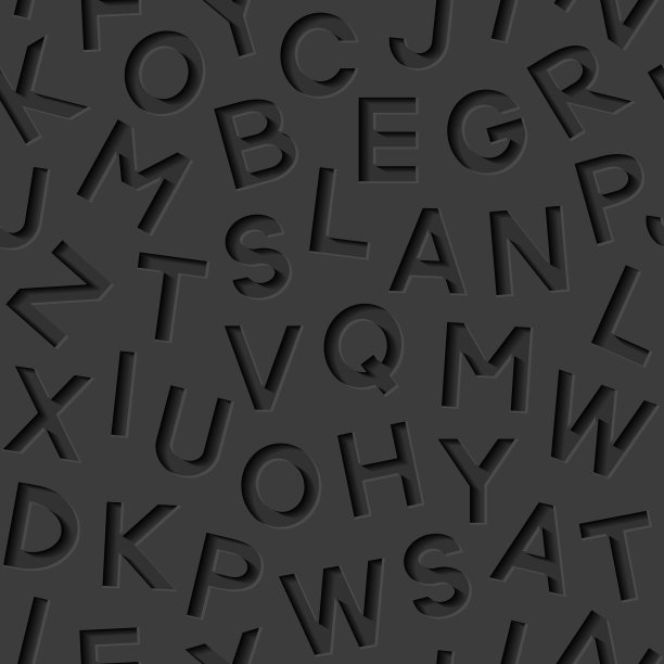 字母无缝模式图片下载