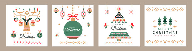 圣诞贺卡快乐图片下载