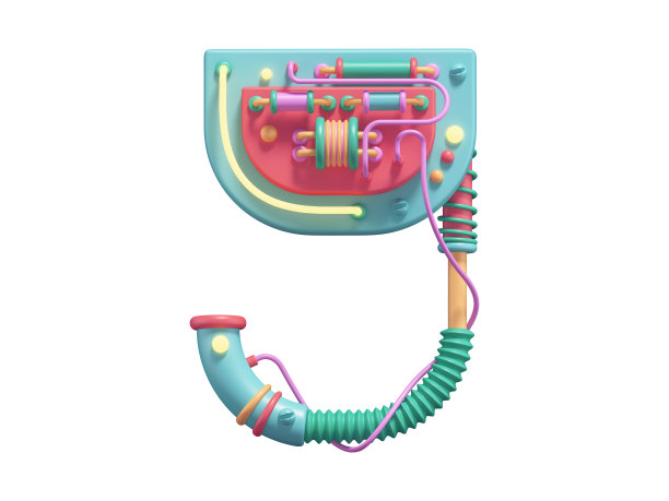 网络玩具字体。塑料,霓虹灯。图片下载