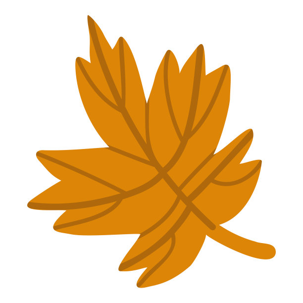 孤素秋叶的印花是图片下载