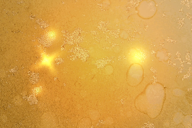 抽象的黄、金流体艺术酒墨图案与大理石纹理图片下载