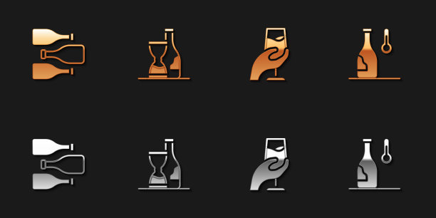集瓶葡萄酒品酒品尝品尝图片下载