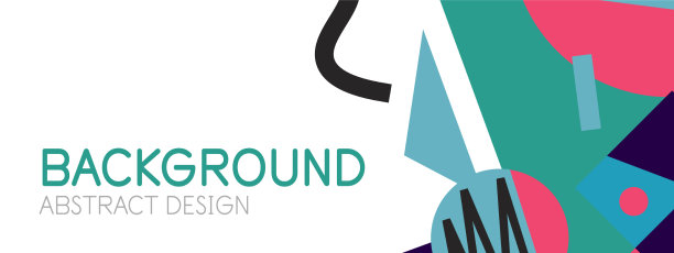 抽象的背景与块线几何图片下载