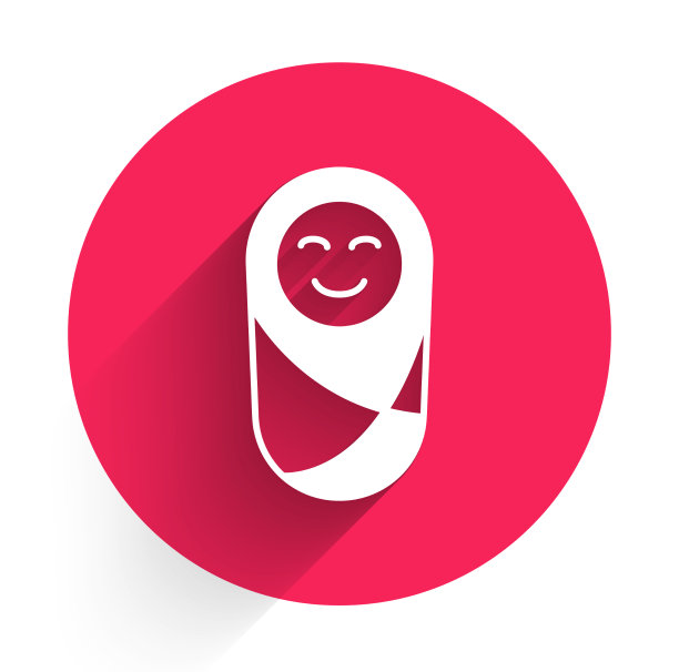 白色新生儿襁褓婴儿或襁褓婴儿图片下载