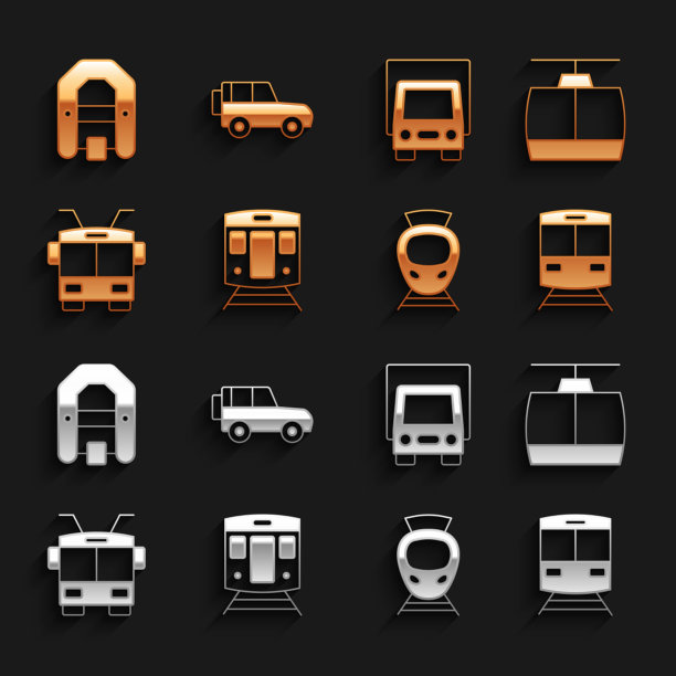 设有火车、有轨电车、有轨电车图片下载