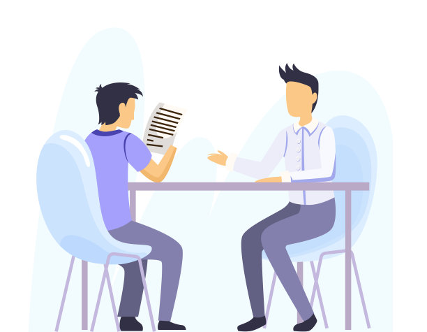 银行办公室室内设计人员坐在办公室里图片下载