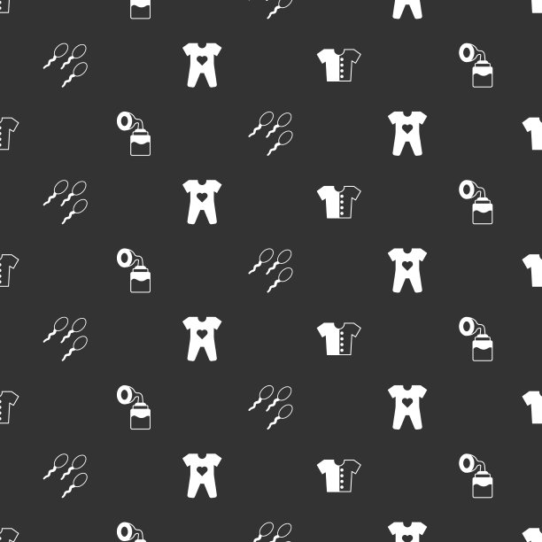 婴儿t恤、吸奶器、精子和衣服图片下载