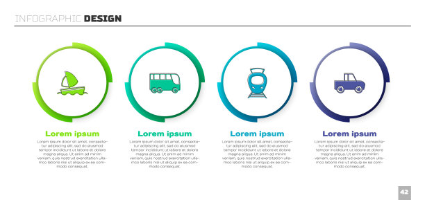 集游艇、帆船、公共汽车、电车和铁路于一体图片下载