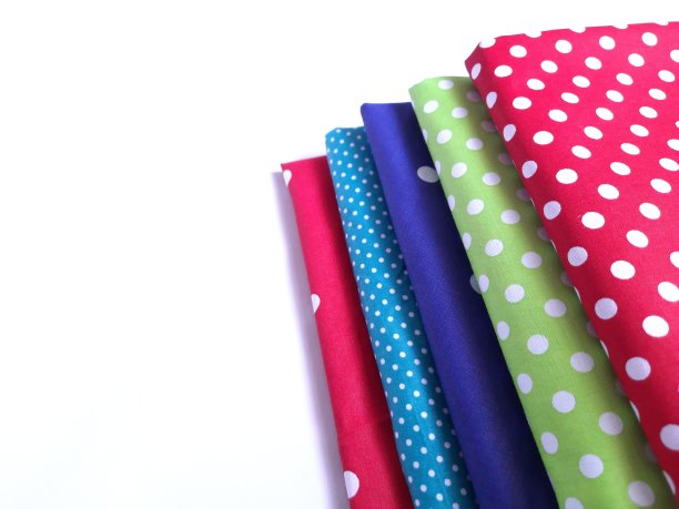 棉质颜色的圆点花纹图片下载