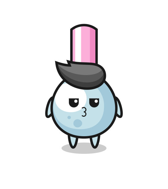 可爱的棉花花蕾字符无聊的表情图片下载