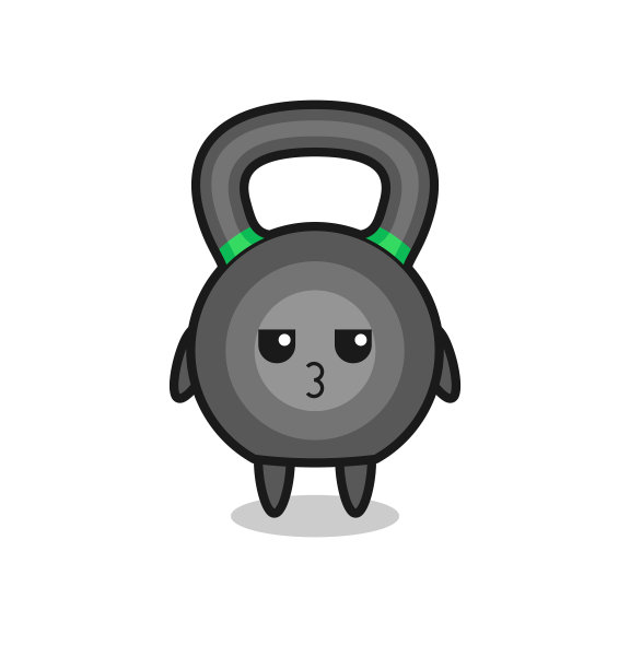 可爱的水壶球角色无聊的表情图片下载