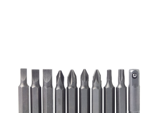 小型螺丝刀的金属头图片下载