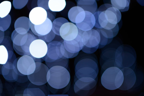 离焦灯圣诞节假期新年图片下载