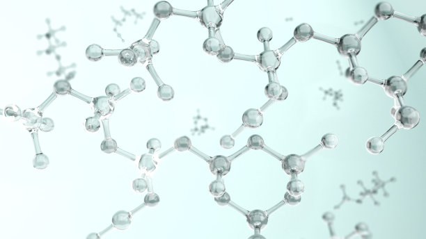 具有分子、纳米技术和研究的科学或医学背景图片下载