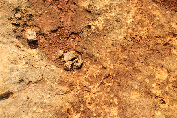 砂岩纹理特写镜头。葡萄牙的贝纳吉尔海滩图片下载