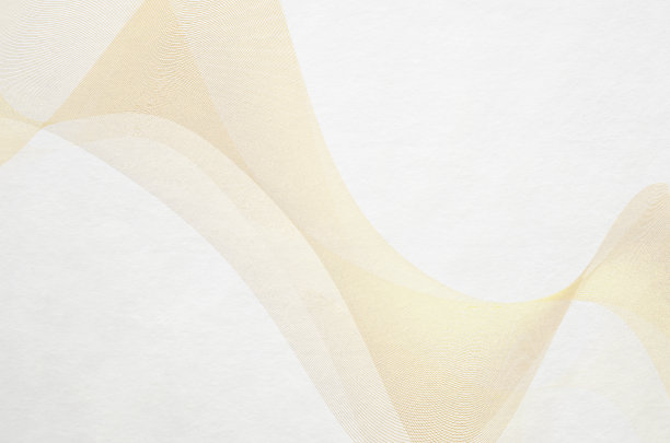 白色和纸纹理与优雅的金叶线图案图片下载