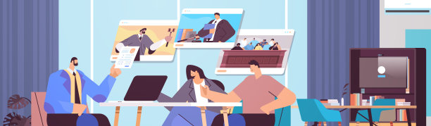 男律师或法官会诊期间与客户商议法律事宜及法律咨询服务在线咨询图片下载