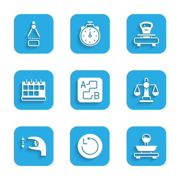 设置路线位置，半径，比例尺，正义，近似测量，日历，和绘制指南针图标。向量图片下载