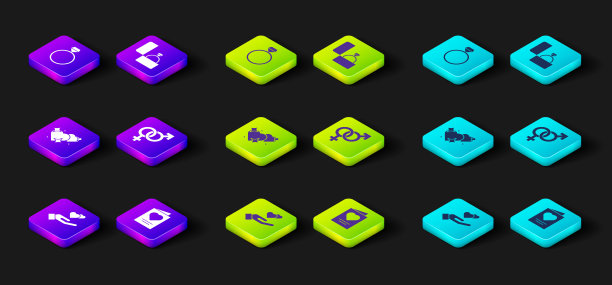 心在手中，贺卡，两颗相连的心，性别，钻石订婚戒指和图标。向量图片下载