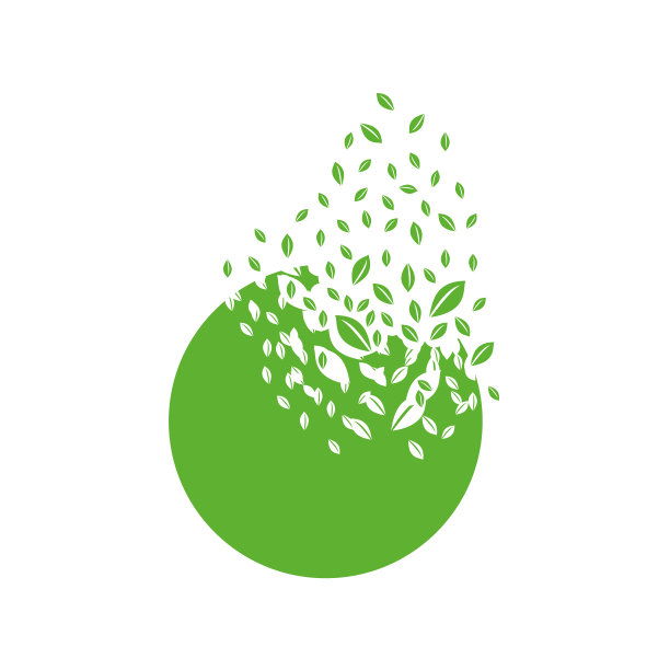 这颗行星融化成一片树叶云图片下载