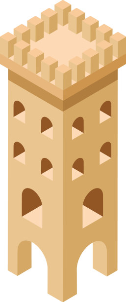 城堡塔楼图片下载