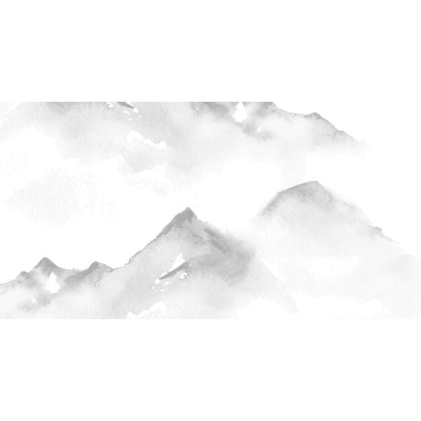 水彩水墨效果中国元素素材图片