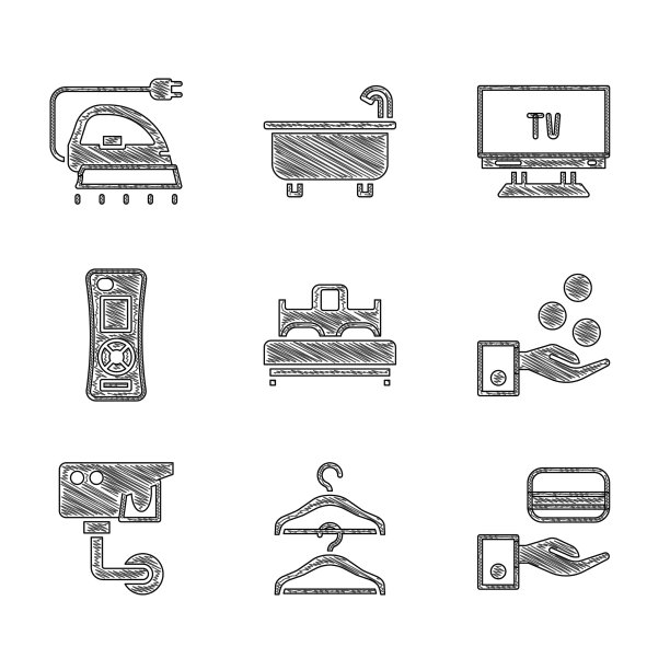 设置卧室衣架衣柜数字门锁图片下载