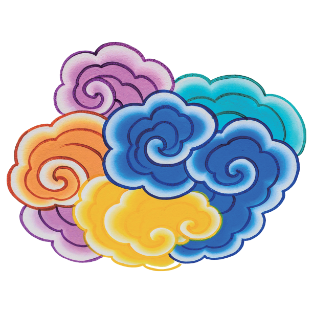 祥云中国元素素材图片