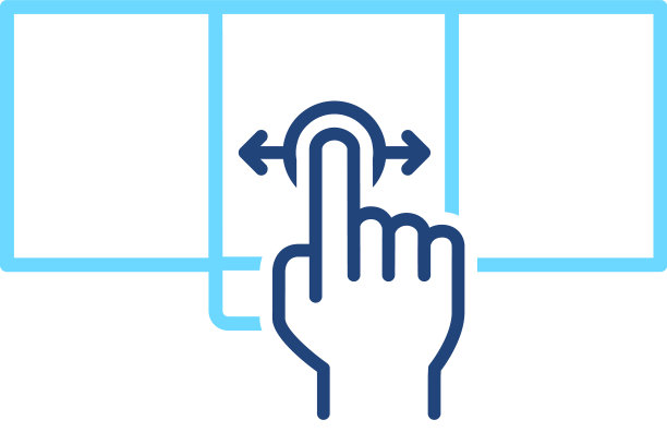 手机与界面传送带在左边和图片下载