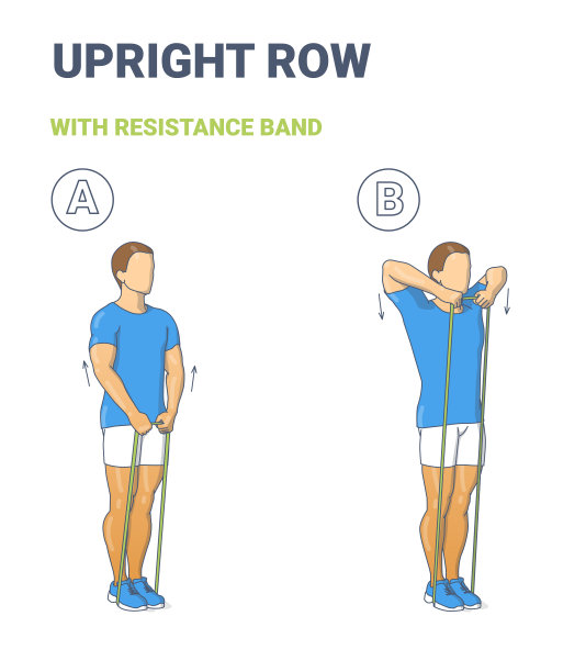 和他一起做垂直划船运动的人图片下载