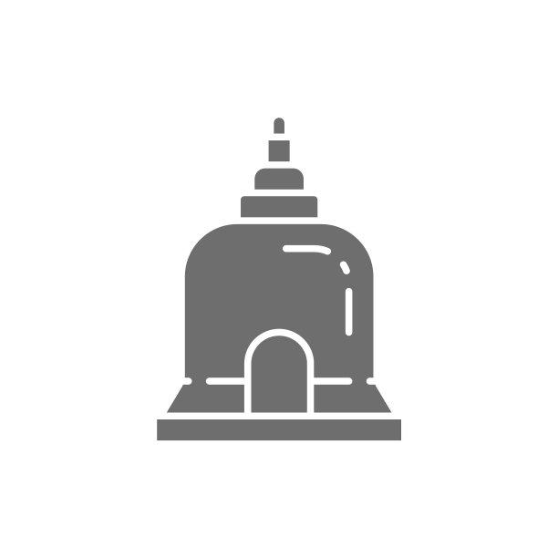 泰国芭堤雅传统修道院灰色图片下载